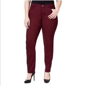 Style and Co Slim Leg Jeans Plus Size